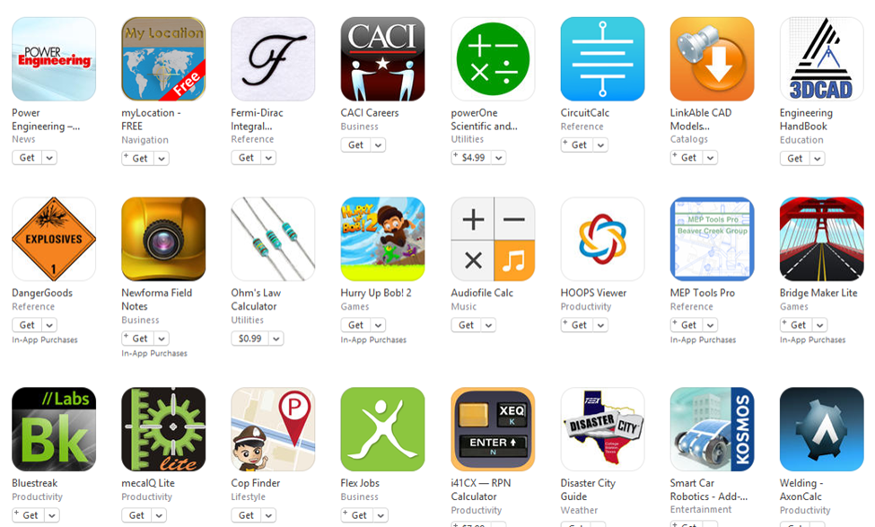 Engineering apps Engineering apps