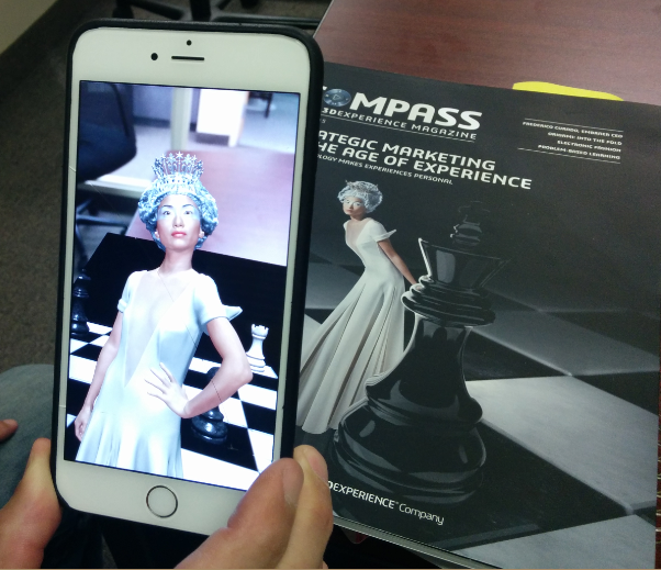 A 3D model is generated using an app A 3D model is generated using an app