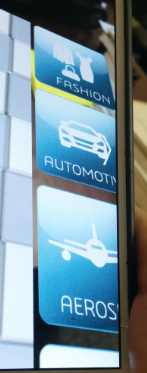 Dassault 3D magazine app navigation