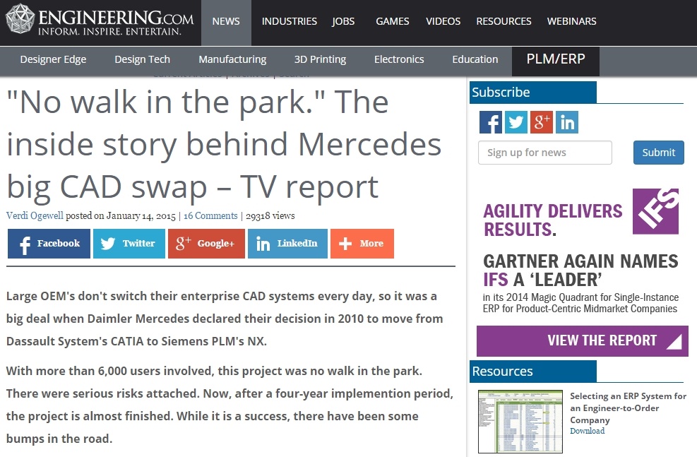 An unbiased online PLM publication can help you target PLM buyers