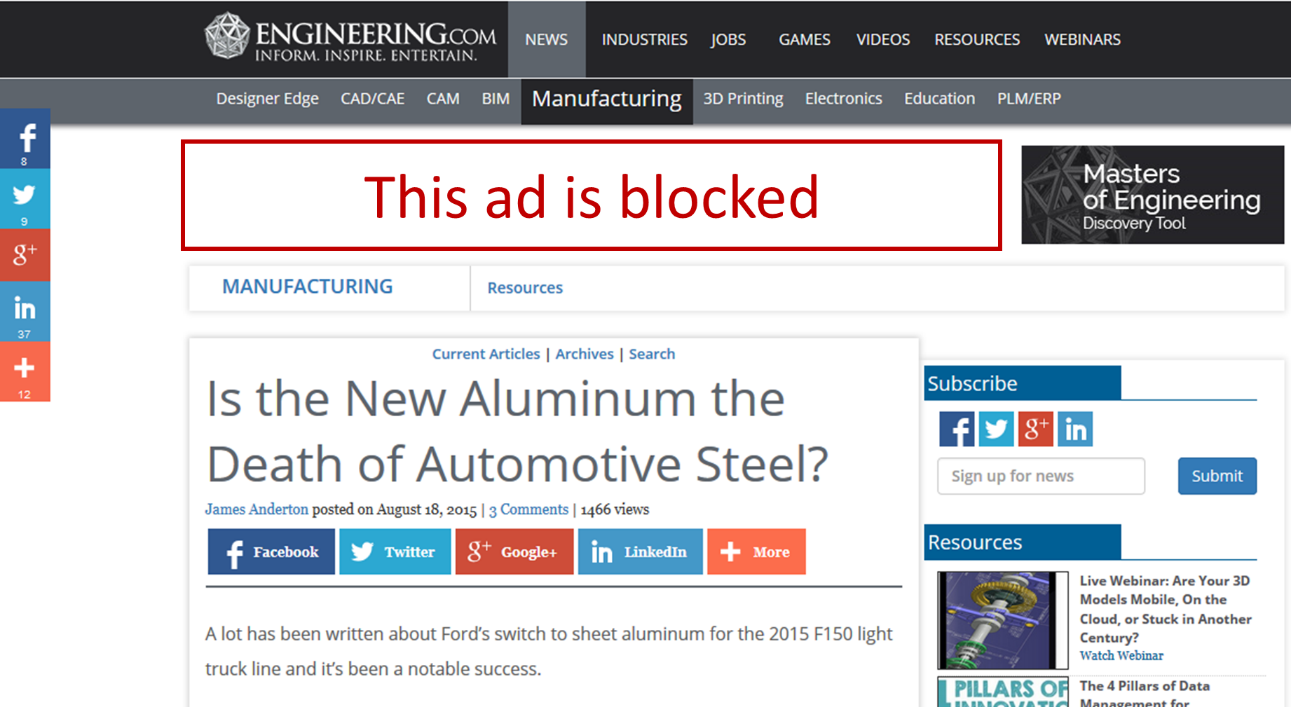 What is ad blocking? What is ad blocking?