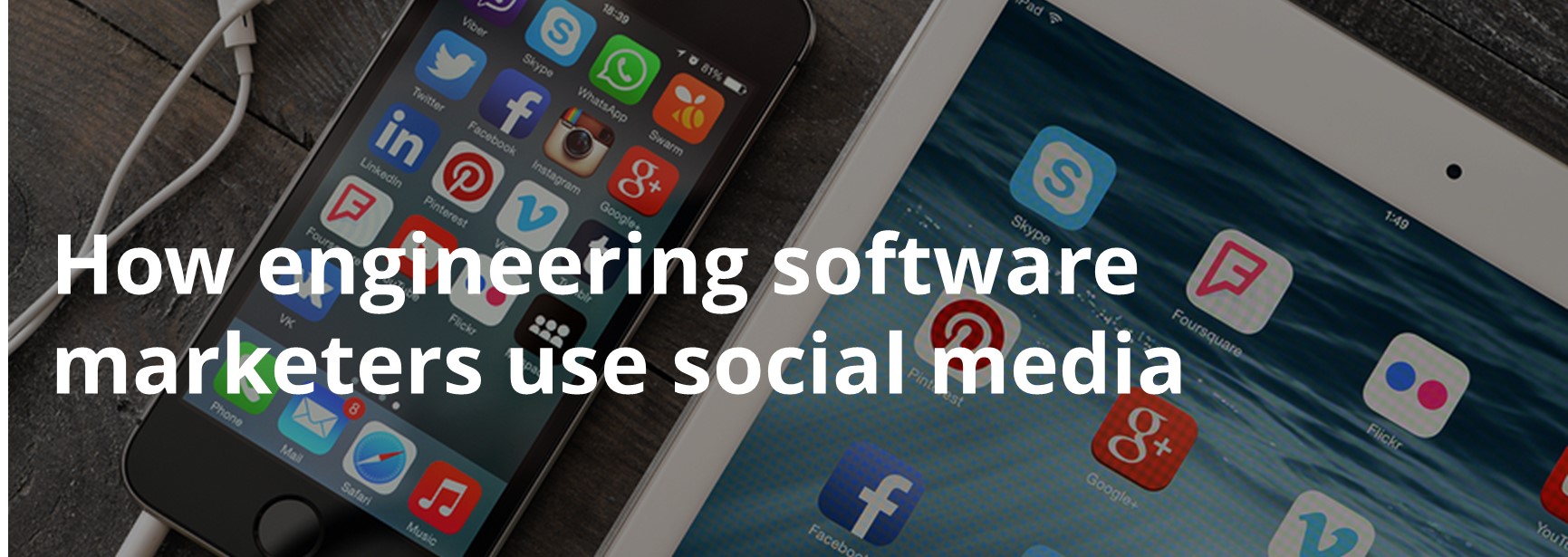 Social media in software marketing