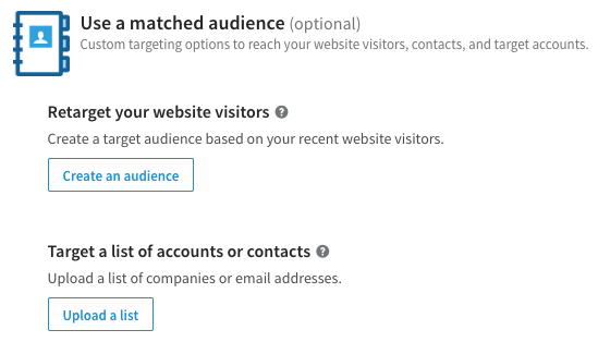 linkedin targeting options 2