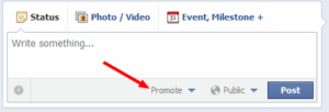 facebook now lets you promote your posts