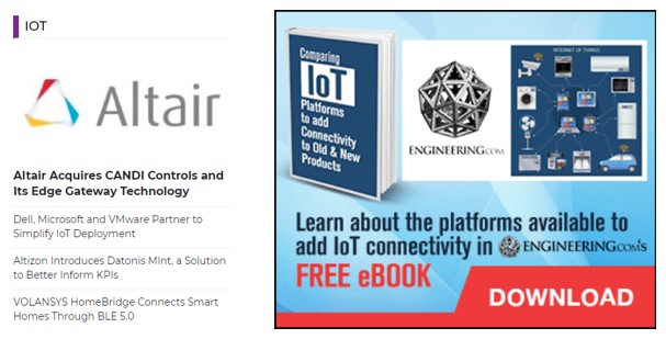 engineering.com using retargeting ads in IoT
