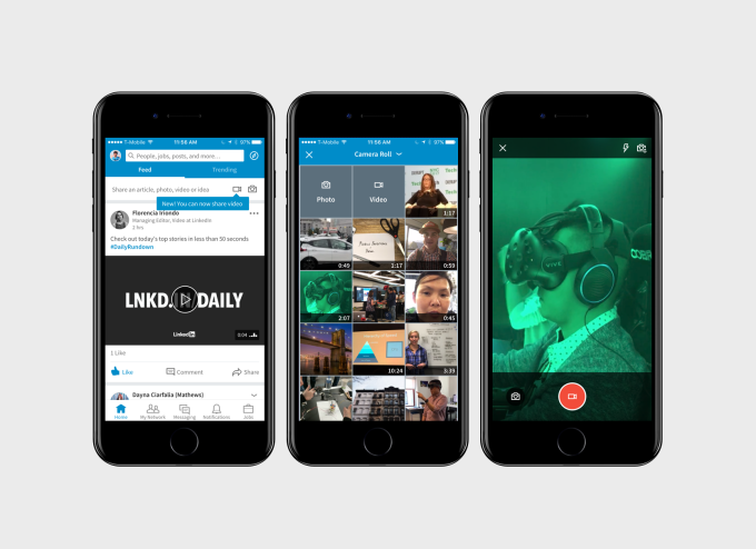 linkedin native video